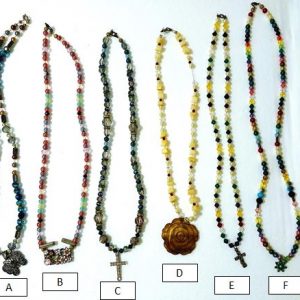 Beaded Necklaces - Small (A-F)